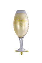 Balón foliový  Champagne - Šampaňské 76 cm - Narozeniny