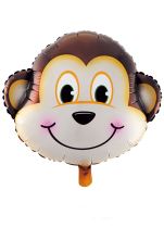 Balón foliový Opice - Safari - 62 cm - Balónky