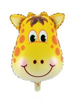 Balón foliový Žirafa - Safari - 62 cm - Balónky