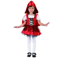 Dětský kostým Červená karkulka - vel. 92-104 cm - Klobouky, helmy, čepice