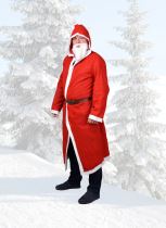 Plášť Santa Claus - Mikuláš - Vánoce - Vousy, kníry, kotlety, bradky