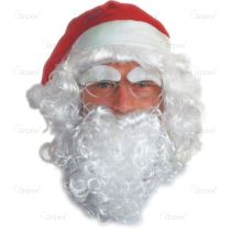 Paruka Mikuláš - Santa Claus - Vánoce - Klobouky, helmy, čepice