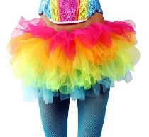 SUKNĚ BAREVNÁ - Karnevalové kostýmy pro děti