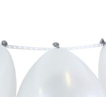 Páska na balonkovou girlandu - girlanda - délka: 500 cm - Led svítící
