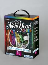 Set  HAPPY NEW YEAR pro 10 osob - Silvestr - Latex
