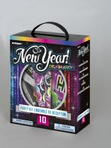 Set HAPPY NEW YEAR pro 10 osob - Silvestr - Latex