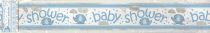 Banner - Girlanda "Baby shower" Těhotenský večírek - Kluk / Boy - 365 cm - Girlandy