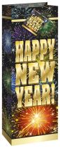 Taška na víno - HAPPY NEW YEAR - Silvestr - Latex