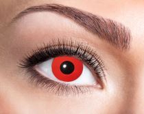 Kontaktní čočky -  červené - Halloween - Barevné kontaktní čočky