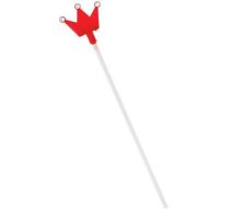 Blikající hůlka - červená korunka - Svítící a blikající doplňky