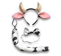 Dětská sada kravička - unisex - Karnevalové kostýmy pro děti