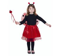 Dětský kostým - sada beruška - 4 ks - unisex - Karnevalové kostýmy pro děti