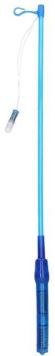 Hůlka k lampiónu na baterii - modrá - Halloween - 50 cm