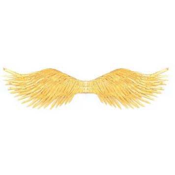 Křídla anděl zlatá - rozpětí 96 cm - vánoce