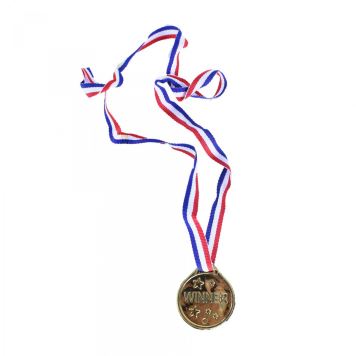Medaile zlaté - 6 ks