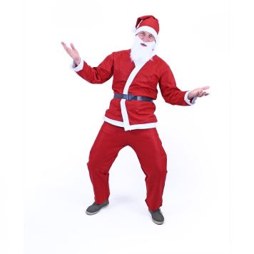 Kostým Santa Claus - Mikuláš (bez vousů) - Vánoce