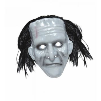 Mask PVC Monster s vlasy - Halloween