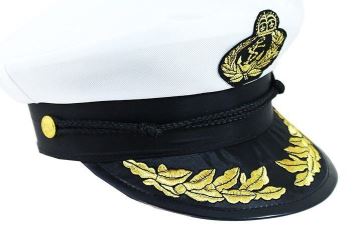 Čepice námořník kapitán dospělá
