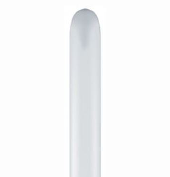 Balónky modelovací pastel bílé  Q260 - 100 ks