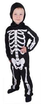 Karnevalový  kostým Skeleton 2 ks vel. M