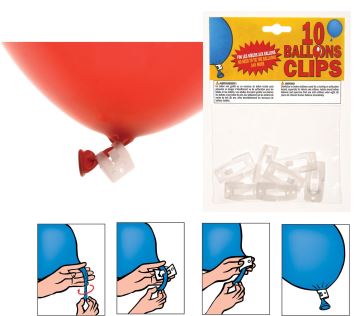 KLIP na latexové balónky - 1 ks