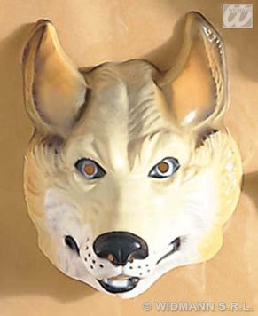 Maska plast Vlk