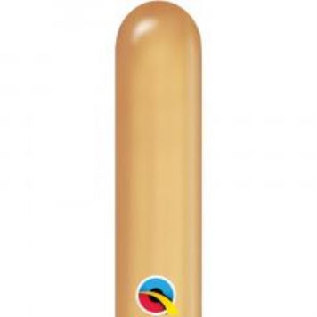 Modelovací balónek Qualatex CHROME Zlatá, 100ks