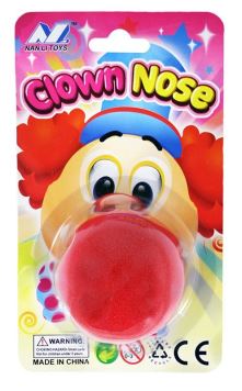 Nos klaun pěnový