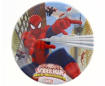 Talíře " Ultimate SPIDERMAN " 23 cm, 8 ks