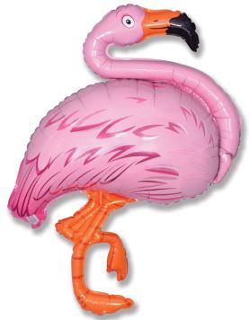 Balón foliový PLAMEŇÁK - Flamingo - 76 cm