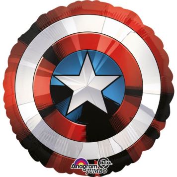 Balón foliový Avengers štít - 71 cm