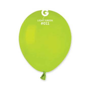 Balónek latexový MINI - 13 cm – Světle zelená - limetka - 1 KS