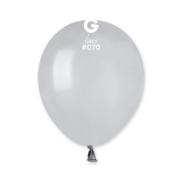 Balónek latexový MINI - 13 cm – Šedý 1 KS