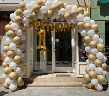 Balonková dekorace - brána - oblouk - 6 m