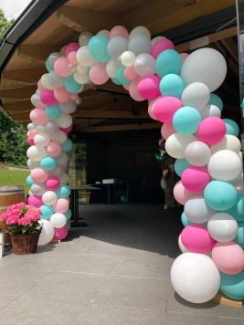 Balonková dekorace - brána - oblouk - 6 m