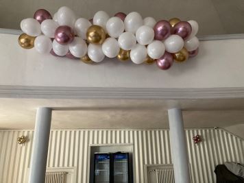 Balonková dekorace - balonková girlanda - 1 m