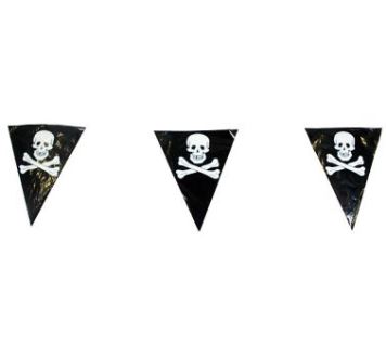 Pirátská girlanda - vlajky