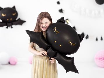 Balón foliový netopýr - Halloween  80x52 cm