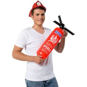 Nafukovací hasicí přístroj - hasičák 60cm