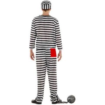 Kostým vězeň - trestanec - zločinec, vel. XL/XXL (52-56)