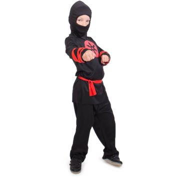 Dětský kostým Ninja vel.M (6-8 let ) - 116-134 cm