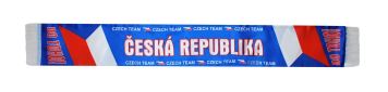 Šála Česká republika - hokej - modrá - ČR fanoušek - 130 x 18 cm