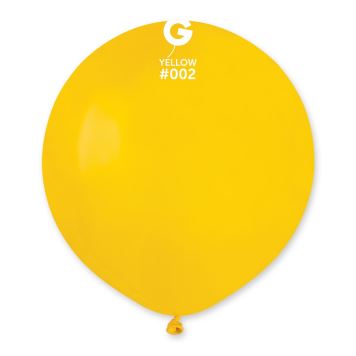 Balónek latexový 48 cm – Pastelový žlutý -1 KS