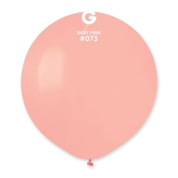 Balónek latexový 48 cm – Pastelový baby růžová 1 KS