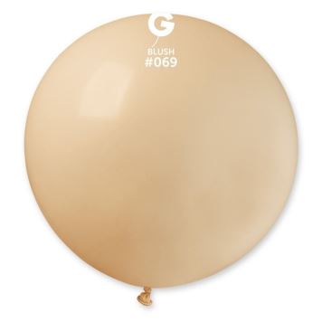 Balón latex 80 cm - Tělový 1 ks