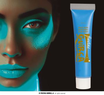 Make-up neon modrý - HALLOWEEN - 10 ml