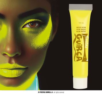 Make-up neon žlutý - HALLOWEEN - 10 ml