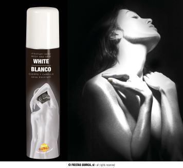 Bílý sprej na tělo - 75 ml