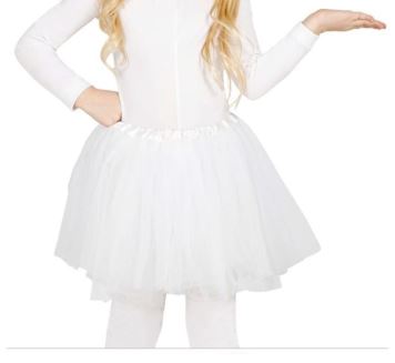 Dětská bílá sukně TUTU 31cm