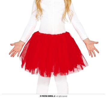 Dětská červená sukně TUTU 31cm